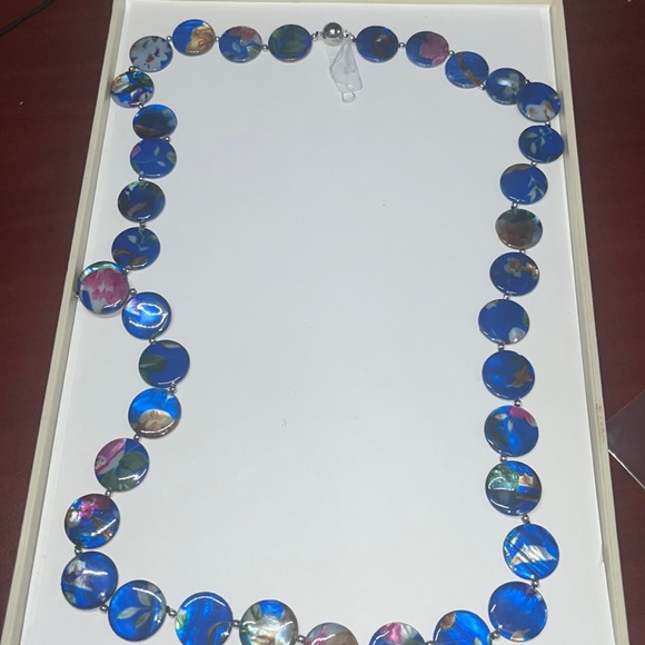 34’’ Mother of Pearl with Ears Necklace - Picture 1 of 2